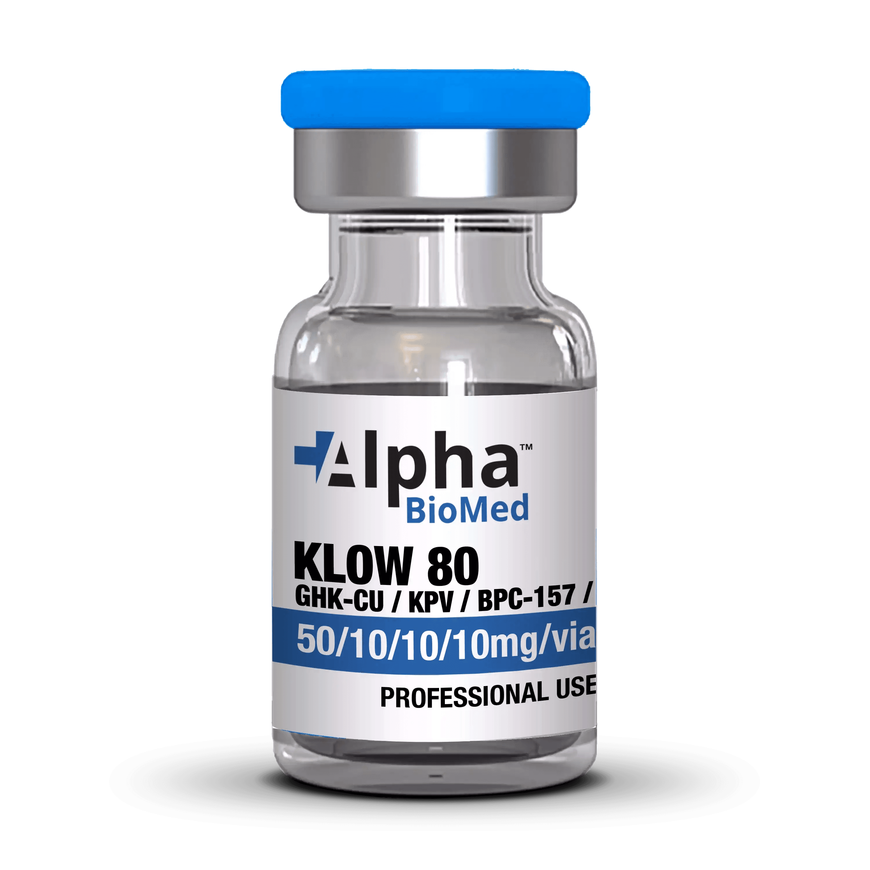 KLOW - GHK-Cu (50mg) / KPV (10mg) / BPC-157 (10mg) / TB500 (10mg) - image 1